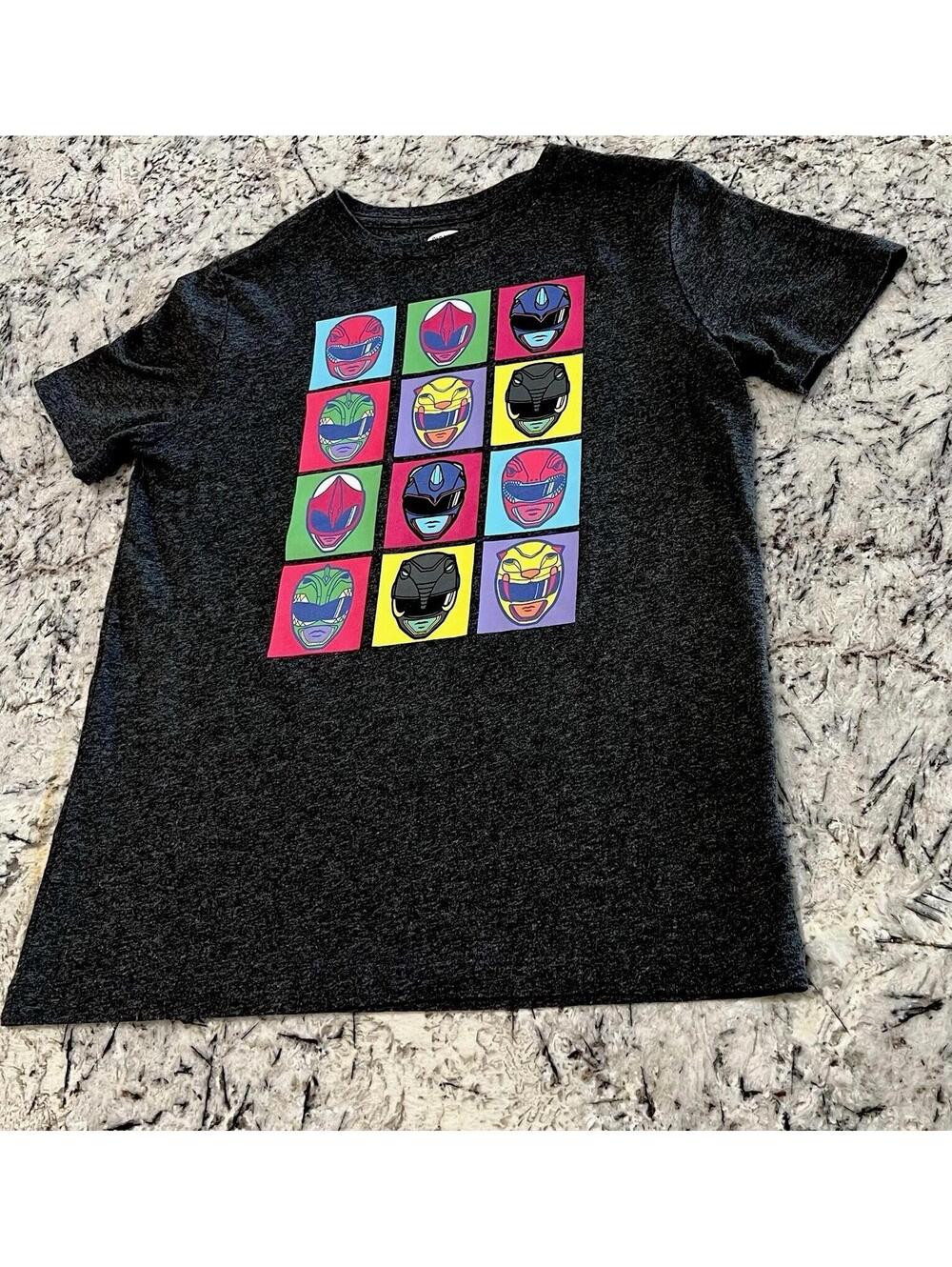 Old Navy Kids Size Medium (8) Power Rangers ~ Short Sleeve Tee T-Shirt